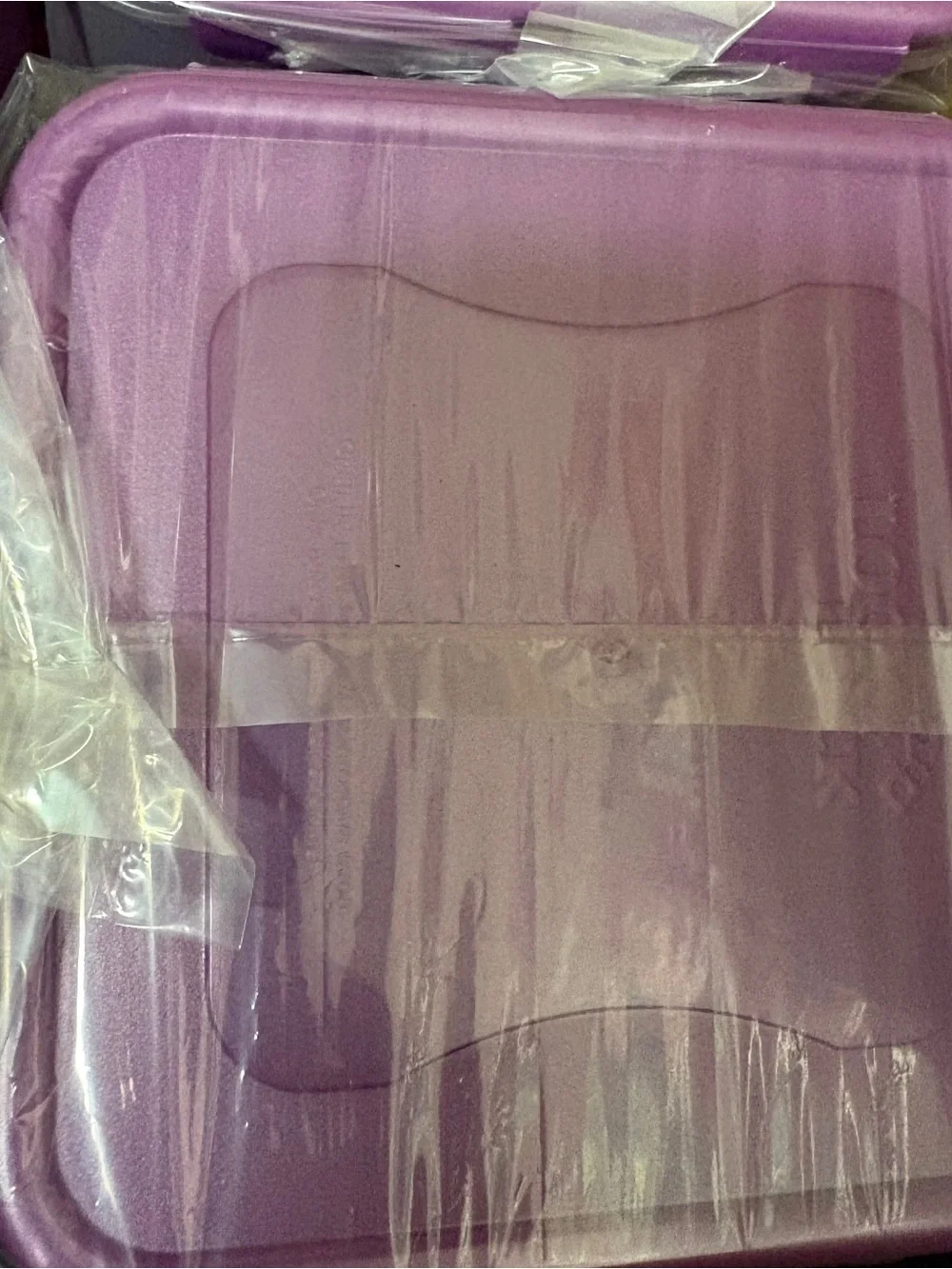 Lock & Lock Food Storage Container 4L / 135OZ /4.2QT Purple Lock N Lock Set of 4
